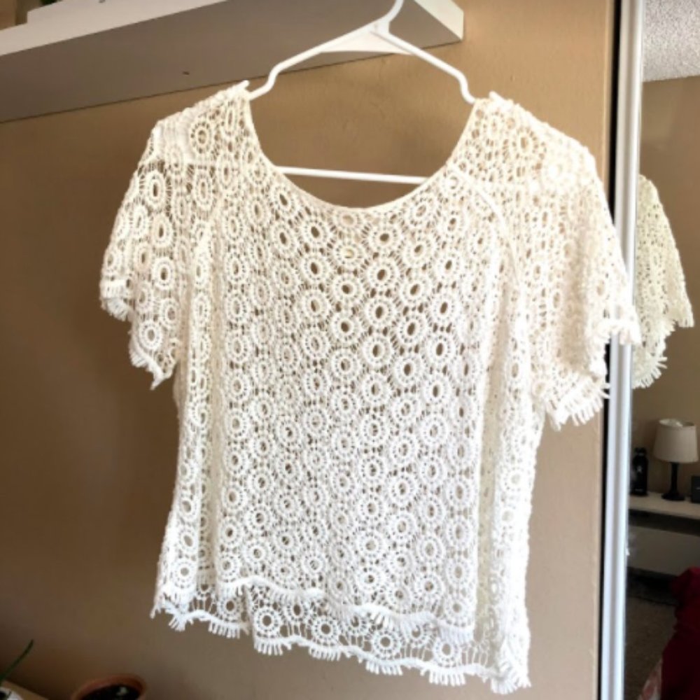 Mesh Lace Top